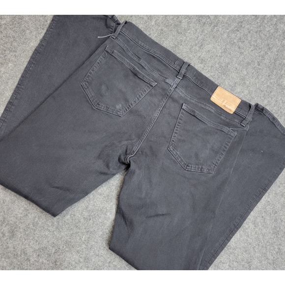 Madewell Denim - Madewell Jeans Womens 33x34 Black Denim Slim Fit Boho Streetwear Grunge Festival